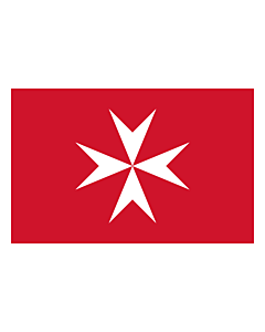 Bandera: Malta |  bandera paisaje | 0.375m² | 50x75cm 