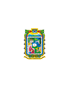 Bandera: Puebla |  bandera paisaje | 0.24m² | 40x60cm 