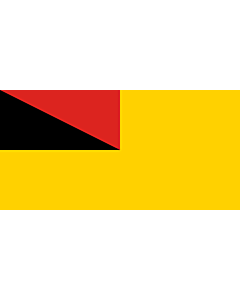 Flagge: XXS Negeri Sembilan  |  Querformat Fahne | 0.24m² | 35x70cm 