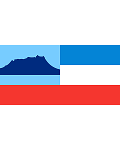 Bandiera: Sabah |  bandiera paesaggio | 0.24m² | 35x70cm 