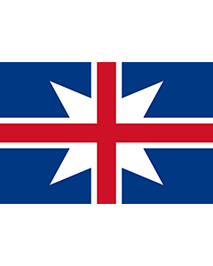 Flagge: Large Namaland | Namaland, Namibia  |  Querformat Fahne | 1.35m² | 90x150cm 
