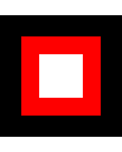Flag: Rehoboth Basters |  2.16m² | 23sqft | 150x150cm | 60x60inch 