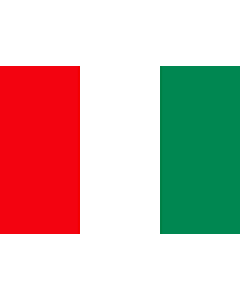 Flagge: Large Emirate of Nasarawa | Emirate of Nasarawa in modern Nigeria  |  Querformat Fahne | 1.35m² | 90x150cm 