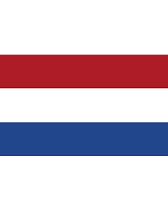 Drapeau: Pays-Bas |  drapeau paysage | 2.4m² | 120x200cm 
