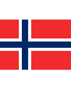 Bandera: Noruega |  bandera paisaje | 0.7m² | 70x100cm 