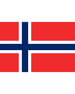 Drapeau: Norvège |  drapeau paysage | 0.24m² | 40x60cm 