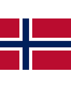 Flag: Svalbard |  landscape flag | 0.24m² | 2.5sqft | 40x60cm | 15x23inch 