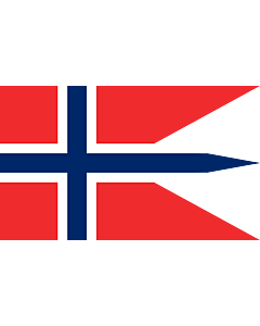 Bandera: Noruega |  bandera paisaje | 0.375m² | 50x75cm 