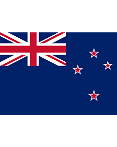 Flag: New Zealand |  landscape flag | 0.7m² | 7.5sqft | 70x100cm | 2x3ft 