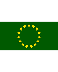 Drapeau: Ancient Flag of the Cook Islands 1973 | Just rework the error on the file Image Flag of the Cook Islands 1973 |  drapeau paysage | 1.35m² | 80x160cm 