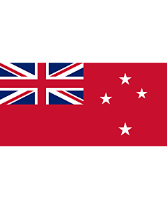 Drapeau: Civil Ensign of New Zealand |  drapeau paysage | 1.35m² | 80x160cm 