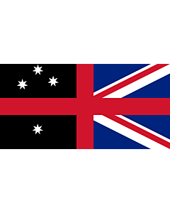 Flagge: XL Kibblesworthnewzealandflag | A proposed flag for New Zealand  |  Querformat Fahne | 2.16m² | 100x200cm 