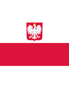Flag:  Poland |  landscape flag | 0.135m² | 1.5sqft | 30x45cm | 1x1.5foot 