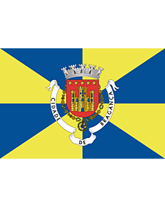 Bandera: Braganza |  bandera paisaje | 0.24m² | 40x60cm 