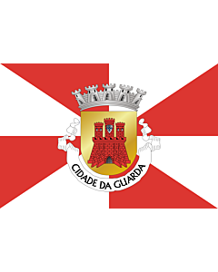 Flag: Guarda District |  landscape flag | 6.7m² | 72sqft | 200x335cm | 6x11ft 