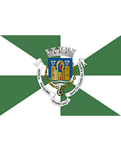 Flag: Porto District |  landscape flag | 0.24m² | 2.5sqft | 40x60cm | 1.3x2foot 