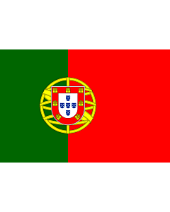 Bandiera: Portogallo |  bandiera paesaggio | 3.375m² | 150x225cm 