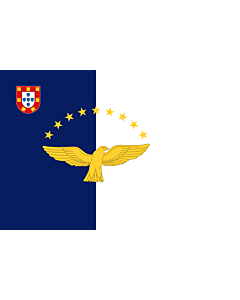 Drapeau: Açores |  drapeau paysage | 0.24m² | 40x60cm 