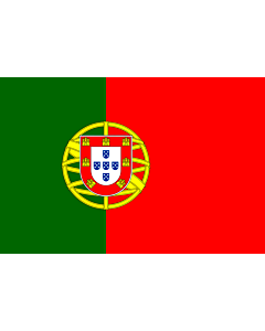 Flag: Portugal |  landscape flag | 1.35m² | 14.5sqft | 90x150cm | 3x5ft 
