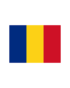 Flag: Romanian Pilot |  landscape flag | 1.35m² | 14.5sqft | 100x130cm | 40x50inch 