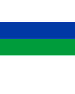 Bandiera: Repubblica di Komi |  bandiera paesaggio | 2.16m² | 120x180cm 