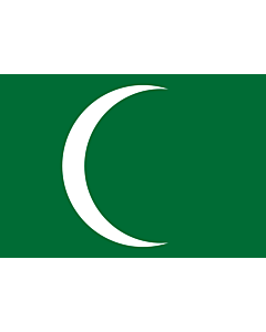 Flagge: Large First Saudi State | علم نجد منذ ١١٥٦ إلى ١٣٠٨  |  Querformat Fahne | 1.35m² | 90x150cm 