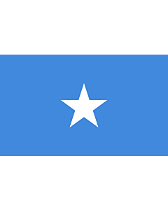 Flagge: Large Somalia  |  Querformat Fahne | 1.35m² | 90x150cm 