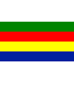 Flag: Civil flag of the State of Souaida and Jabal ad-Druze between 1921 - 1936 |  landscape flag | 0.06m² | 0.65sqft | 20x30cm | 8x12in 