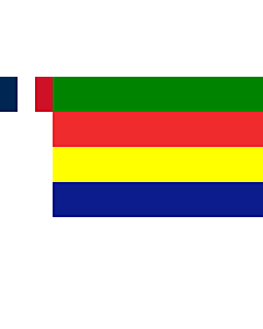 Flagge: Large Jabal ad-Druze  state | State Flag of Jabal ad-Druze between 1924 - 1936  |  Querformat Fahne | 1.35m² | 90x150cm 