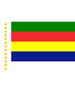 Flagge: Large State of Souaida  state | State Flag of the State of Souaida between 1921 - 1924  |  Querformat Fahne | 1.35m² | 90x150cm 
