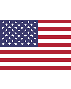 Flag: United States |  landscape flag | 0.7m² | 7.5sqft | 70x100cm | 2x3ft 