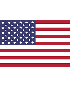 Flagge: XS Vereinigte Staaten von Amerika  |  Querformat Fahne | 0.375m² | 50x75cm 