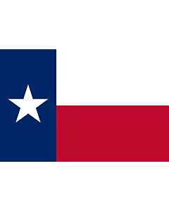 Flag: Texas |  landscape flag | 0.24m² | 2.5sqft | 40x60cm | 1.3x2foot 