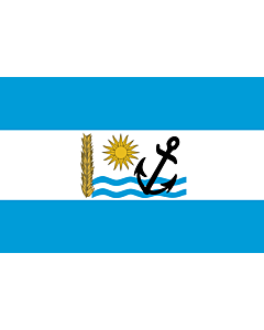 Flag: Río Negro Department |  landscape flag | 6.7m² | 72sqft | 200x335cm | 6x11ft 