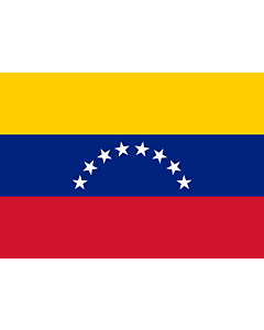 Bandera: Venezuela |  bandera paisaje | 0.7m² | 70x100cm 