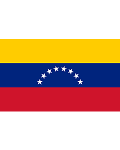 Flag: Venezuela |  landscape flag | 1.35m² | 14.5sqft | 90x150cm | 3x5ft 
