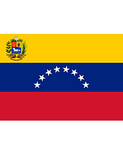 Flag: Venezuela |  landscape flag | 0.7m² | 7.5sqft | 70x100cm | 2x3ft 
