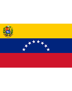 Flag: Venezuela |  landscape flag | 1.35m² | 14.5sqft | 90x150cm | 3x5ft 