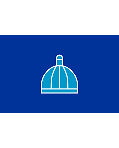 Flag: DurbanFlag | City of Durban |  landscape flag | 0.06m² | 0.65sqft | 20x30cm | 8x12in 