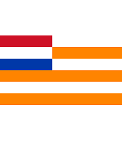 Flag: Orange Free State |  landscape flag | 2.16m² | 23sqft | 120x180cm | 4x6ft 