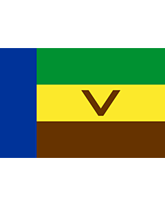 Flagge: Large Venda | Fulaga ya Venda  |  Querformat Fahne | 1.35m² | 90x150cm 