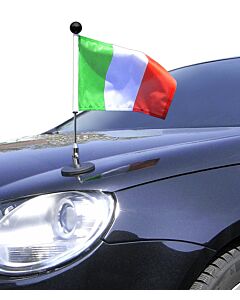  Soporte de bandera para coches con sujeción magnética Diplomat-1 Italia