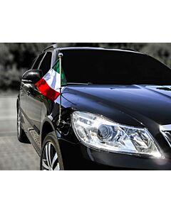  Porte-drapeau de voiture Diplomat-Bayonet-Chrome Italie